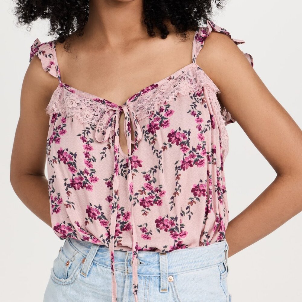 Free People "Take It Away" Bodysuit